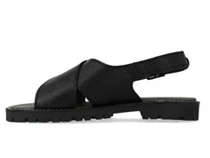 Angulus sandal sort med spænde model 4476